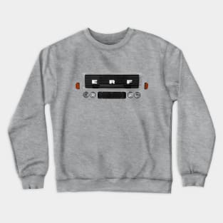 ERF C series 1980s classic heavy lorry minimalist front Crewneck Sweatshirt